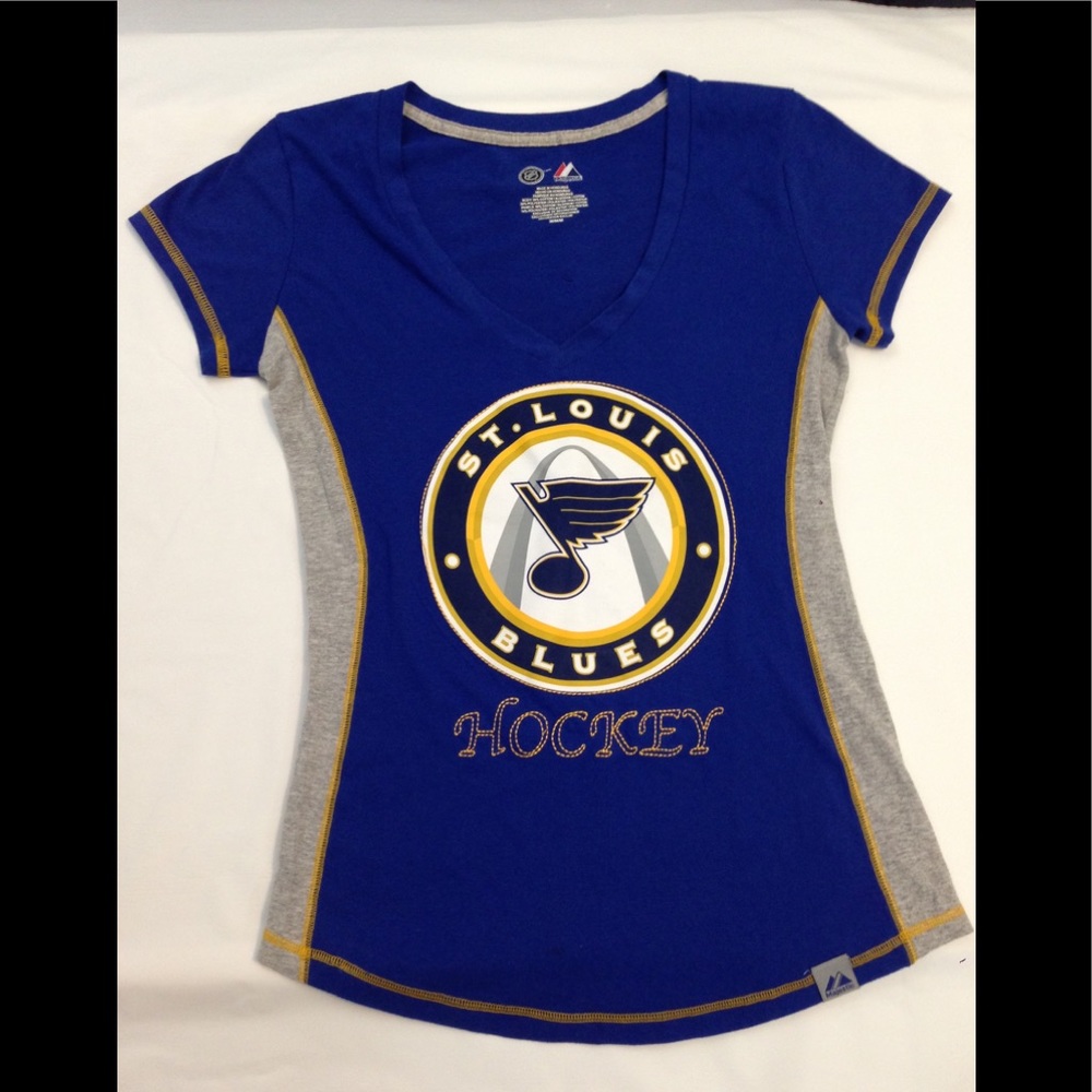 Majestic St. Louis Blues women's short sleeve